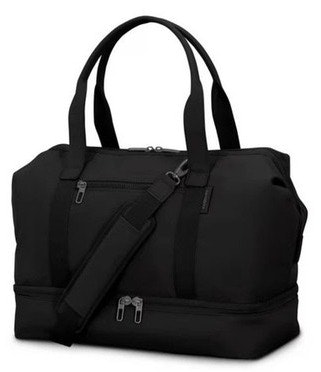 Samsonite Drop-Bottom Weekender Duffel: $33