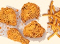 Popeyes 4-Piece Signature Chicken + Regular Side for $10