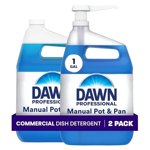 Dawn Pro Manual Pot and Pan Liquid Dish Soap 1-Gallon 2-Pack: $31.58