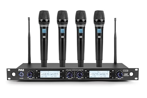 Pyle 4-Channel UHF Wireless Microphone System: $166.49 Pyle 4-Channel UHF Wireless Microphone System: $166.49