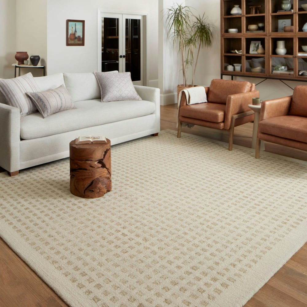 Chris Loves Julia x Loloi Polly Grid 8'6" x 11'6" Area Rug: $382.27 Chris Loves Julia x Loloi Polly Grid 8'6" x 11'6" Area Rug: $382.27