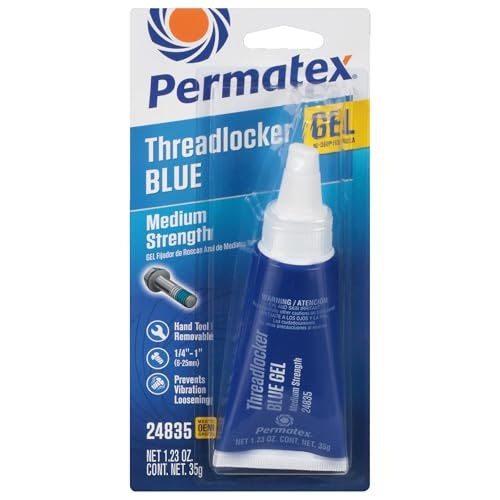 Permatex 24835 Medium Strength Threadlocker Blue Gel 35g: $22.58