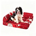 Neslako 3" Memory Foam Orthopedic Dog Sofa Bed for $25 + free shipping w/ Prime