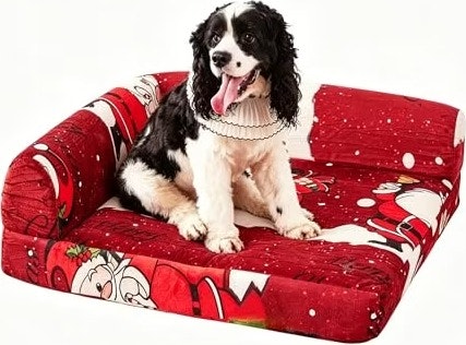 Neslako 3" Memory Foam Orthopedic Dog Sofa Bed: $24.99