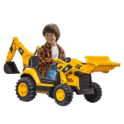 Kid Trax 12V CAT Backhoe Loader: $198 Kid Trax 12V CAT Backhoe Loader: $198