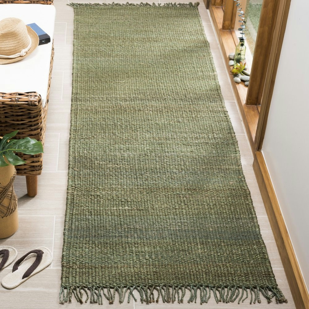 Safavieh Clara Braided Jute 2.5' x 8' Runner Rug: $86.72