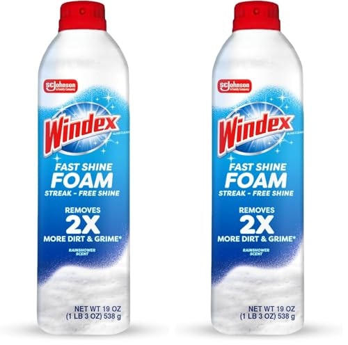 Windex Fast Shine Glass Cleaner 19-oz. 2-Pack: $3.98