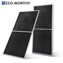 Eco-Worthy 195W 12V N-Type Bifacial Monocrystalline Solar Panel for $72 + free shipping