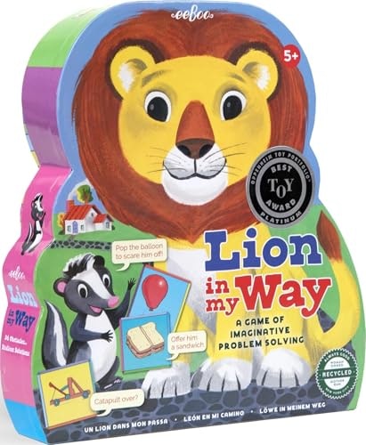 eeBoo Lion in My Way Cooperative Game: $15.39