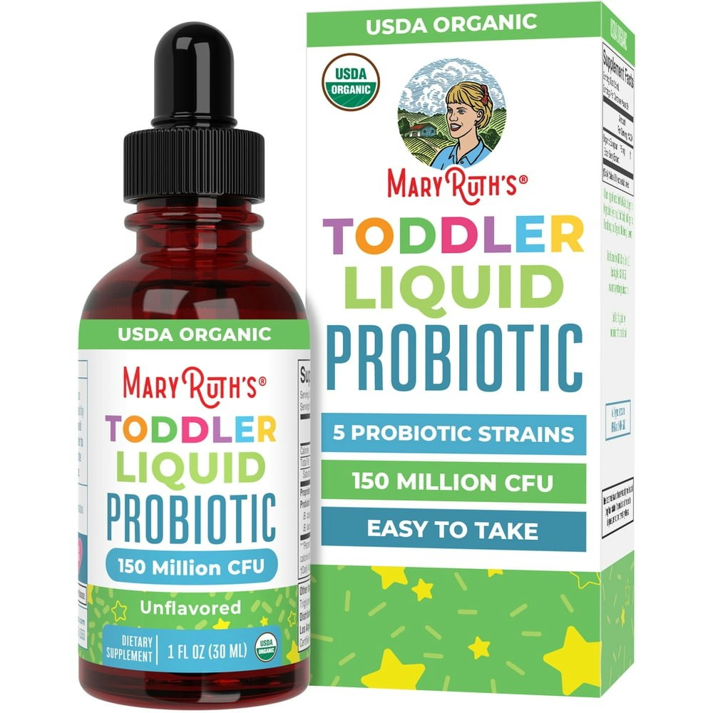 MaryRuth's Toddler Probiotic Liquid Drops 1-fl-oz: $12.98 MaryRuth's Toddler Probiotic Liquid Drops 1-fl-oz: $12.98