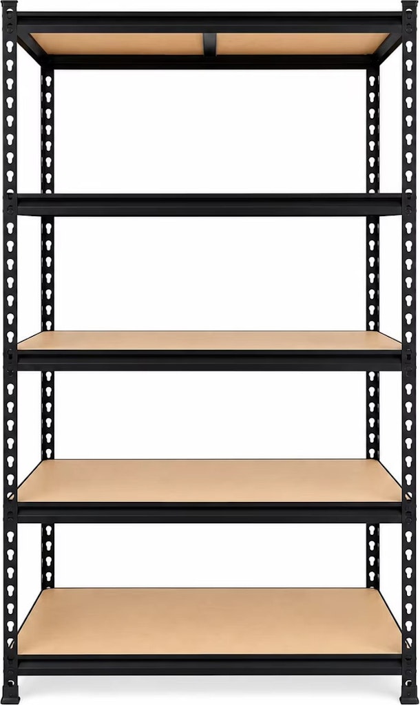 5-Tier Metal Storage Rack: $30.76