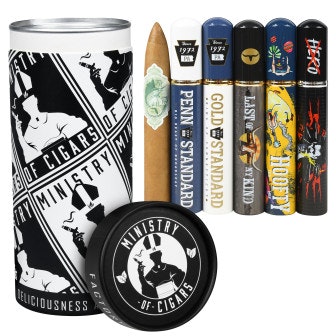 McRizzle #14 Tubos-Plus-Torpedo 6-Cigar Can: $29