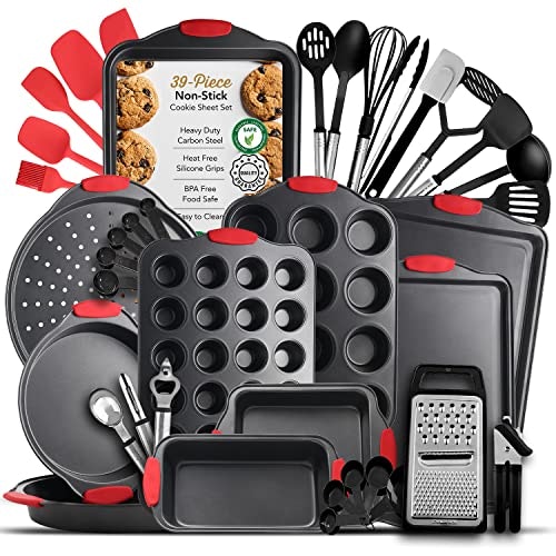 Eatex 39-Piece Nonstick Baking Sheet and Bakeware Set: $48.99 Eatex 39-Piece Nonstick Baking Sheet and Bakeware Set: $48.99