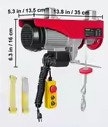 Vevor/SucceBuy Electric Hoist w/ Wired Remote Control: $59.39 Vevor/SucceBuy Electric Hoist w/ Wired Remote Control: $59.39