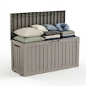 Emperic Design 72-Gallon Water Resistant Resin Lockable Deck Box for $63 + free shipping
