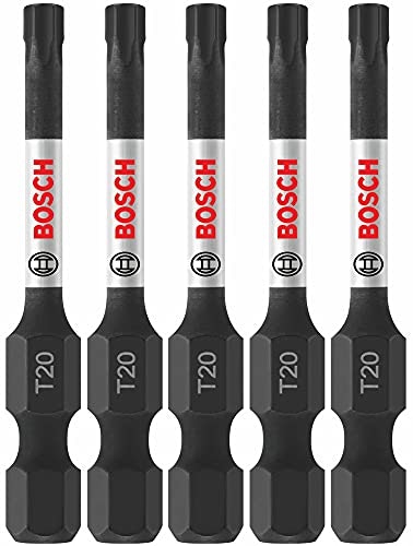 Bosch 2-Inch Torx #20 Impact Tough Screwdriving Bits 5-Pack: $3.83