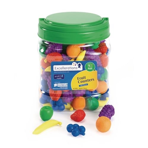 Excellerations Fruit Counters 108-Piece Set: $31.99
