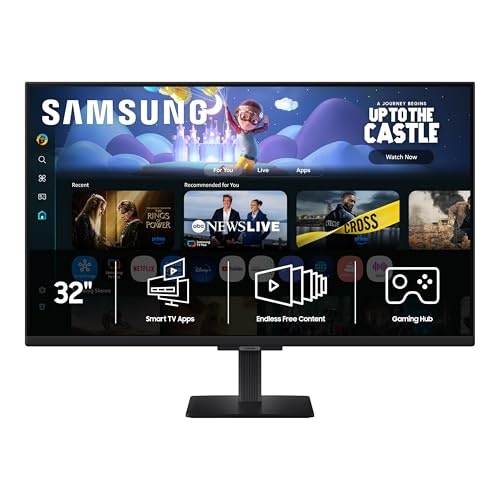 Samsung M5 Series LS32FM502ENXZA 32-inch 1080p HDR LED Smart Monitor: $179.99 Samsung M5 Series LS32FM502ENXZA 32-inch 1080p HDR LED Smart Monitor: $179.99