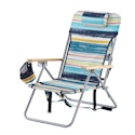 Style Selections Polyester Multi-Stripe Folding Beach Chair for $20 + pickup
