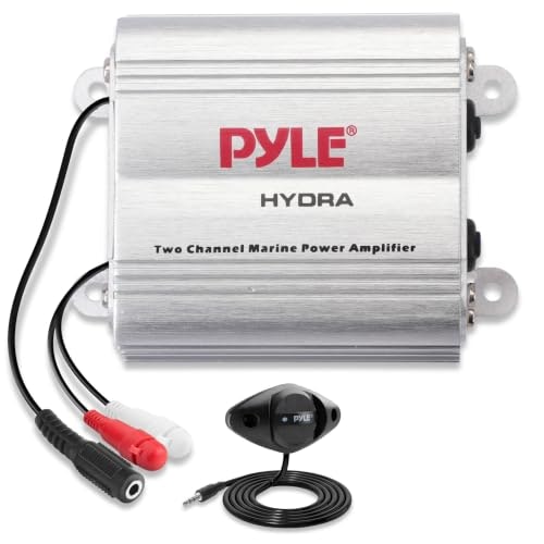 Pyle 400W 4-Channel Marine Audio Amplifier: $42.29 Pyle 400W 4-Channel Marine Audio Amplifier: $42.29