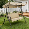 Specstar 3-Seat Canopy Porch Swing for $60 + free shipping