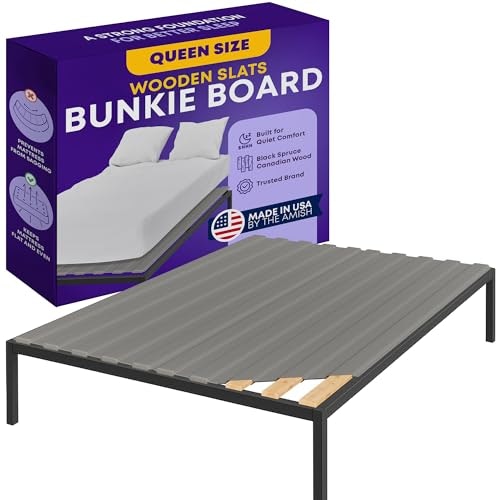 Greaton 0.75-Inch Queen Vertical Wooden Bunkie Board Slats: $73.60 Greaton 0.75-Inch Queen Vertical Wooden Bunkie Board Slats: $73.60