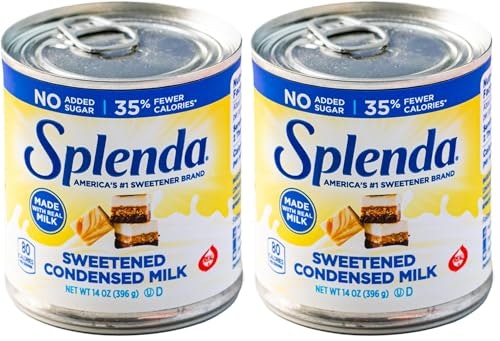 Splenda Reduced Calorie Sweetened Condensed Milk 14-oz. Can 2-Pack: $13.98