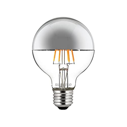 Sunlite G25 LED Edison Half Chrome Globe Light Bulb 1-Pack: $6.69 Sunlite G25 LED Edison Half Chrome Globe Light Bulb 1-Pack: $6.69