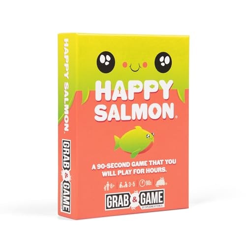 Happy Salmon Card Game: $9.99 Happy Salmon Card Game: $9.99