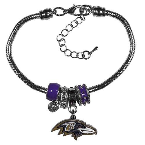 Baltimore Ravens Euro Bead Bracelet: $15.87 Baltimore Ravens Euro Bead Bracelet: $15.87
