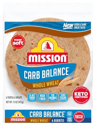 Mission Carb Balance Whole Wheat Flour Burrito Tortillas 6-Pack: $4.47