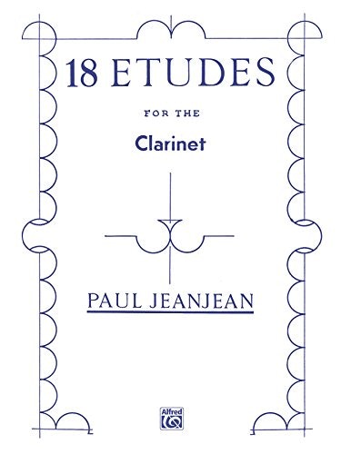 18 Etudes for Clarinet: $11.35