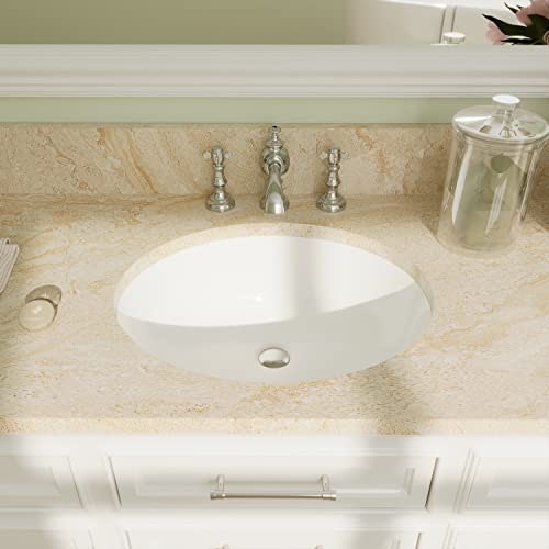 DeerValley 18"x15" Oval Undermount Bathroom Sink: $53.76 DeerValley 18"x15" Oval Undermount Bathroom Sink: $53.76