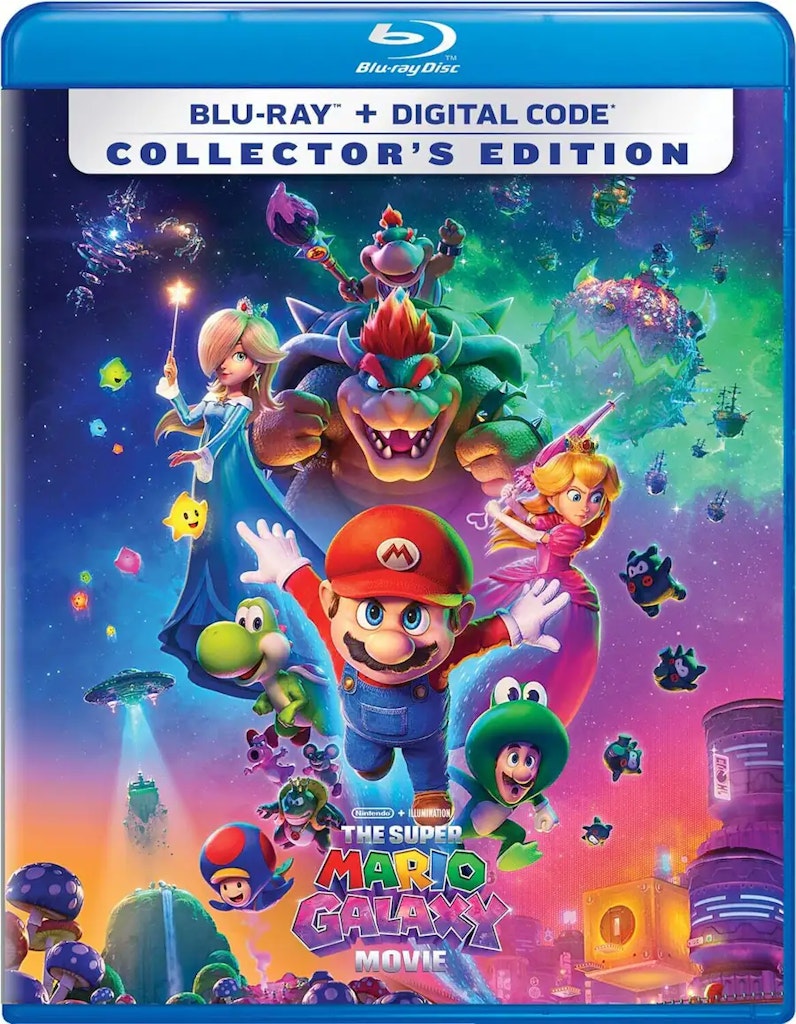 The Super Mario Galaxy Movie Blu-ray: $25 The Super Mario Galaxy Movie Blu-ray: $25