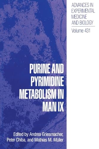 Purine and Pyrimidine Metabolism in Man IX: $96.08
