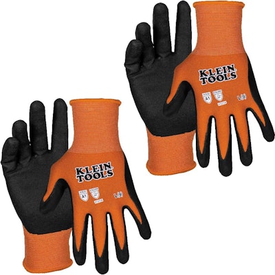 Klein Tools Cut Resistant Work Gloves 2-Pack for $8 + free shipping w/ Prime