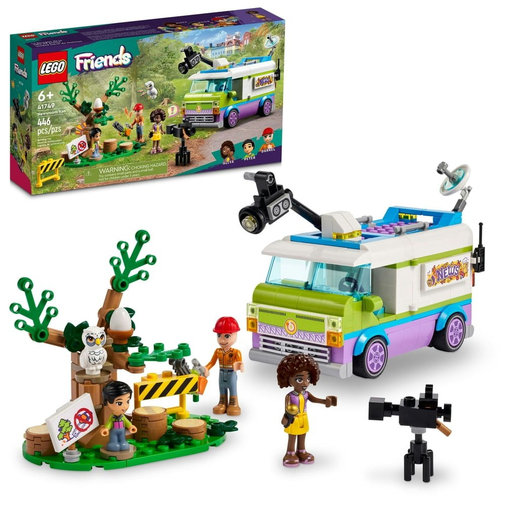 Lego Friends Newsroom Van 41749 Building Set: $29.99 Lego Friends Newsroom Van 41749 Building Set: $29.99