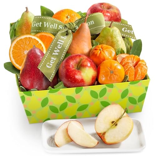 A Gift Inside Fresh Fruit Get Well Gift Basket: $39.95
