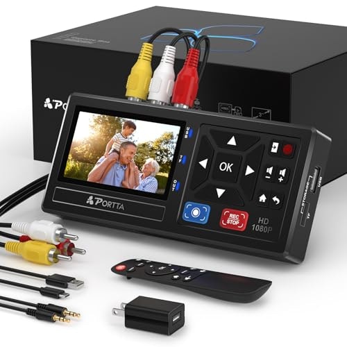 Portta VHS to Digital Converter: $109.98 Portta VHS to Digital Converter: $109.98