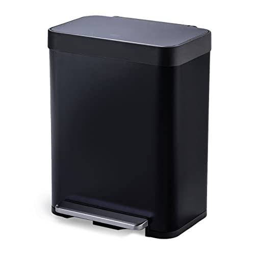 Home Zone Living Virtuoso 13-Gallon Stainless Steel Trash Can: $51.99 Home Zone Living Virtuoso 13-Gallon Stainless Steel Trash Can: $51.99