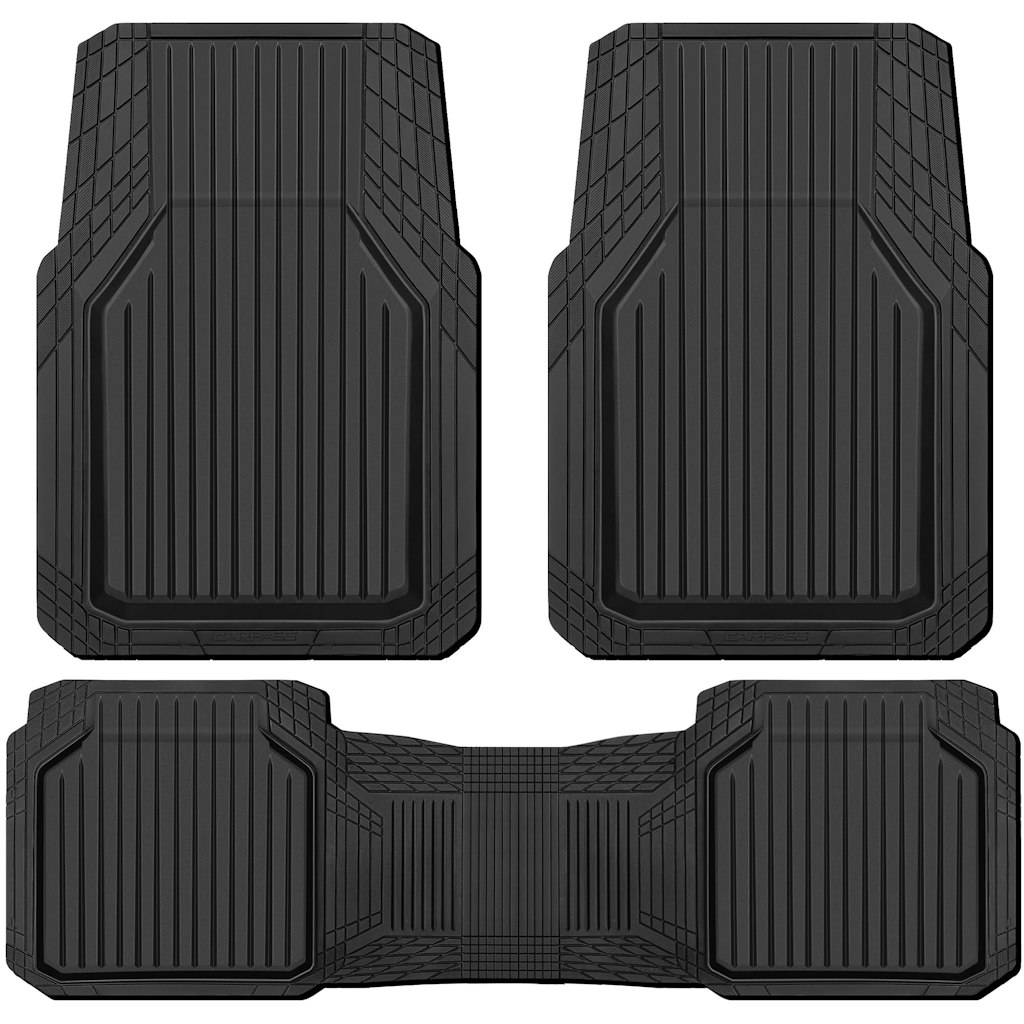 CAR PASS Heavy Duty Rubber Car Floor Mats: $32