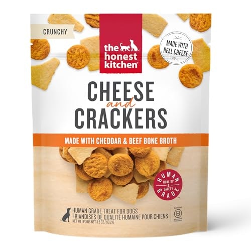 The Honest Kitchen Cheese & Beef Bone Broth Dog Treats 3.5-oz Pouch: $8.30