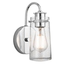 Kichler Braelyn 9" Glass Wall Sconce for $11 + free shipping