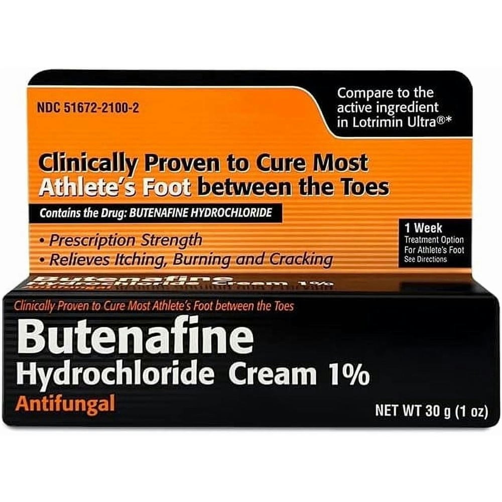Butenafine Hydrochloride 1% Antifungal Cream 1-oz.: $8.03 Butenafine Hydrochloride 1% Antifungal Cream 1-oz.: $8.03