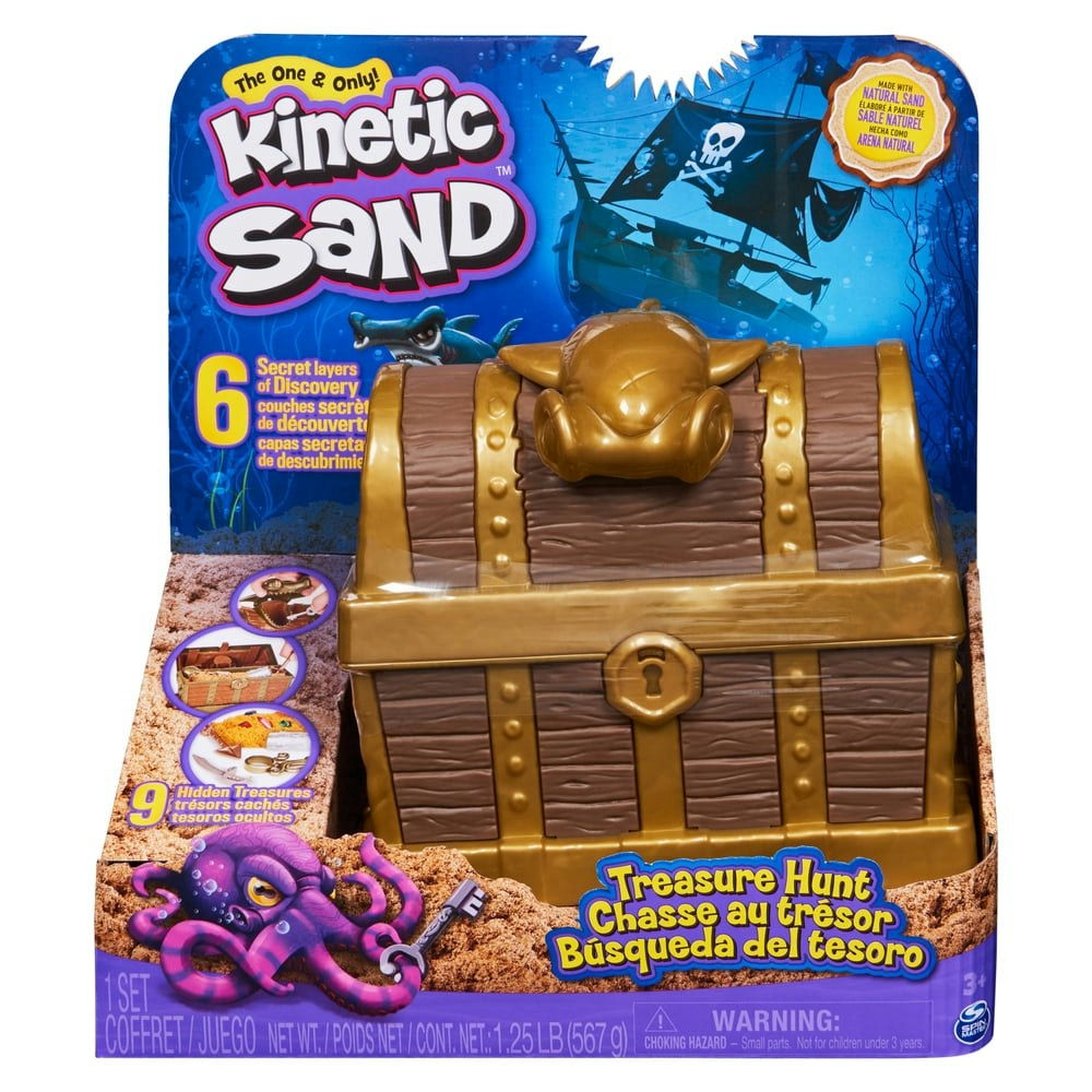 Kinetic Sand Treasure Hunt 1.25lb Sand Set: $13.59 Kinetic Sand Treasure Hunt 1.25lb Sand Set: $13.59