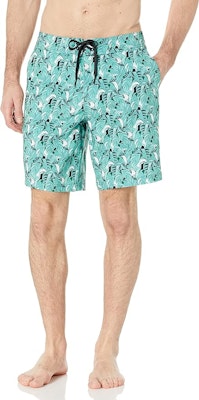 Amazon Essentials Men's Swim Board Shorts for $6 + free shipping w/ Prime