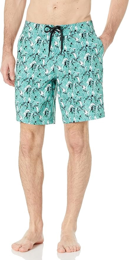 Amazon Essentials Men's Swim Board Shorts: $6.06