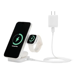 Amazon Basics 25W 3-in-1 MagSafe Qi2 Wireless Charging Station for $39 w/ Prime + free shipping