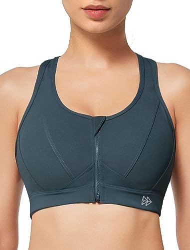 Yvette Zip Front High Impact Sports Bra: $33.99 Yvette Zip Front High Impact Sports Bra: $33.99