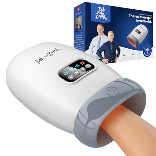 Bob and Brad Hand Massager with Heat and Compression: $59.98